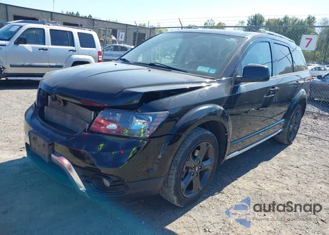 2018 Dodge Journey Crossroad Awd из США, поврежденный, VIN 3C4PDDGG0JT388008